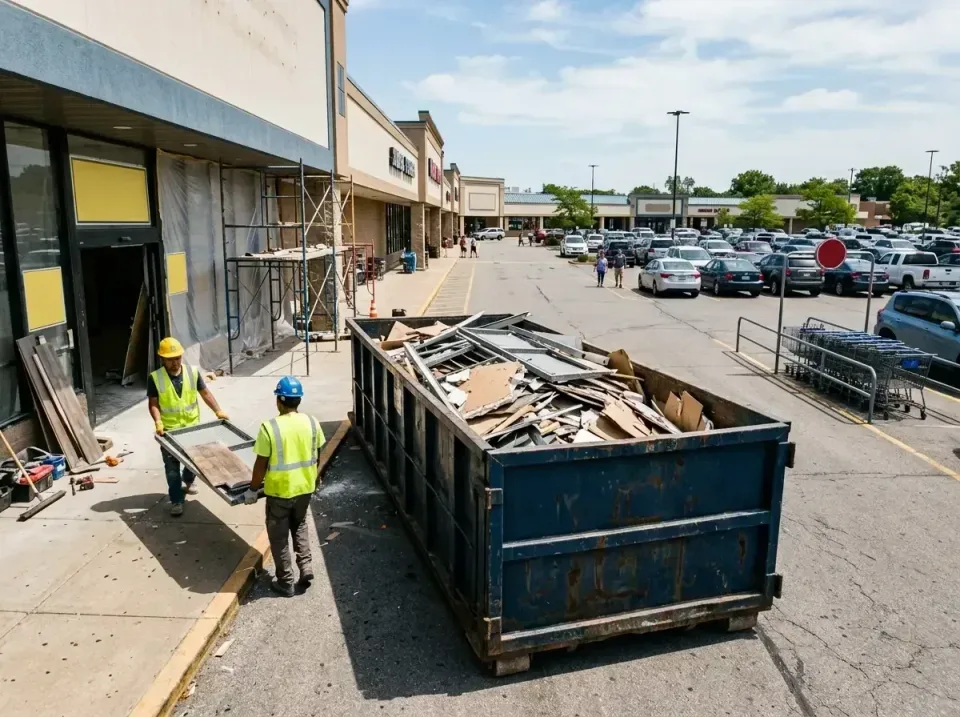 retail-store-renovation-debris-003 — frequently asked questions, Roll-off Dumpster Rentals in Linthicum, MD